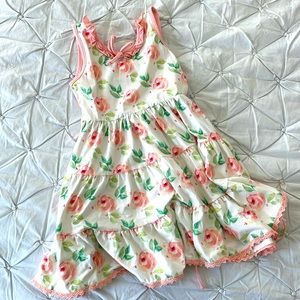 Cheeky Plum peachy rose floral 5t